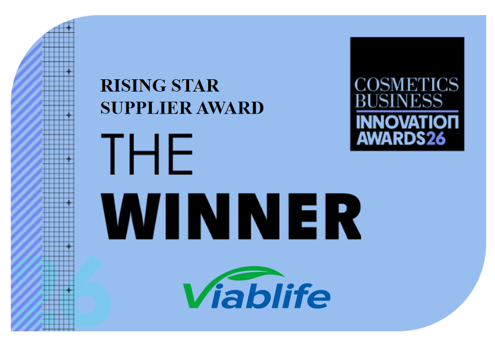 &iexcl;La niacinamida 100% de origen biol&oacute;gico (BioNia&trade;) de Viablife gana prestigiosos premios a la innovaci&oacute;n en la industria cosm&eacute;tica!