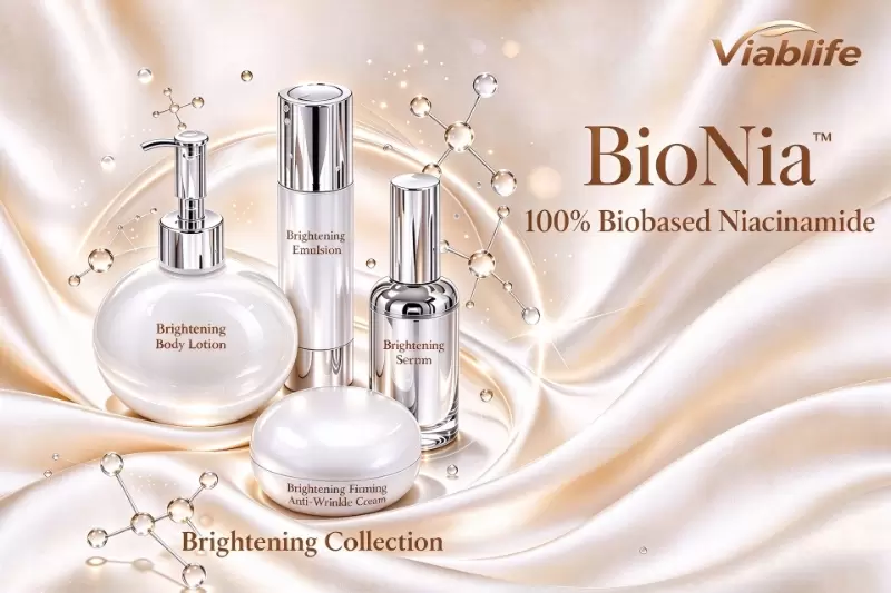 Viablife BioNia™ preseleccionado para los premios al mejor ingrediente: redefiniendo la niacinamida en la Zona de Innovación de in-cosmetics Asia.