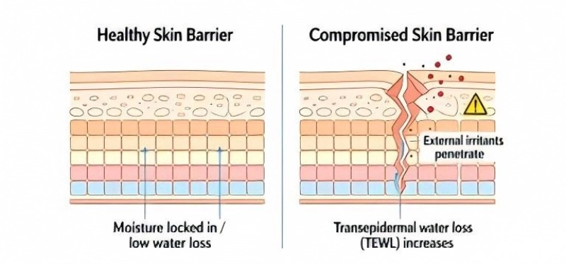 Las ceramidas y la reparación de la barrera cutánea dañada Ceramides and the Repair of Damaged Skin Barrier
